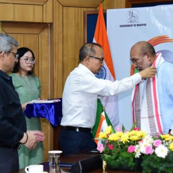State on path to restoration of peace, says CM Biren