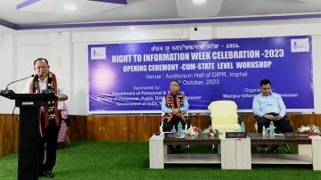 Awangbow inaugurates RTI Week celebration
