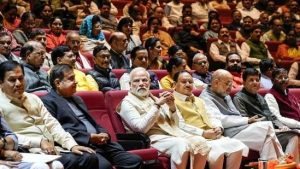 BJP appoints observers as suspense over new CMs in 3 states continues