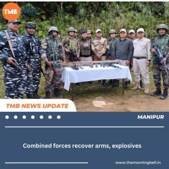 Combined forces recover arms, explosives