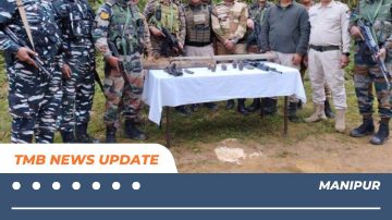 Combined forces recover arms, explosives