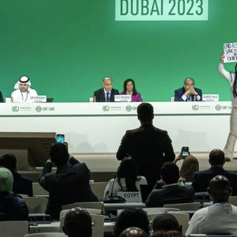 Licypriya storms COP28 stage, shouts “end fossil fuels”