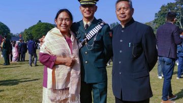 Senapati lad Kreyilu Pfoze commissioned as Lieutenant in Indian Army