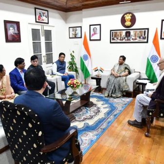 VCs, Dean discuss Viksit Bharat@2047 prog with Governor Uikey