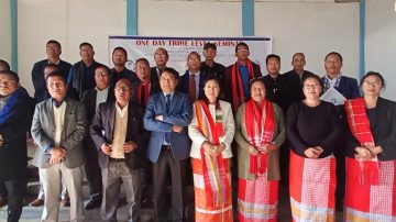 Monsang Tribe Level Seminar Held