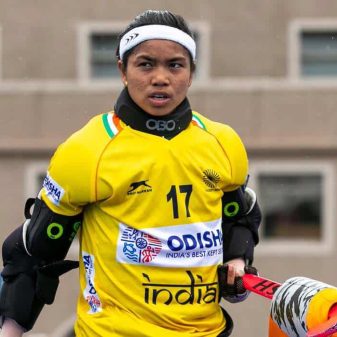 Bichhu Devi Kharimbam, Pride of Manipur, Chosen to Represent India in International Hockey Federation (FIH) Women’s Hockey Olympic Qualifier.