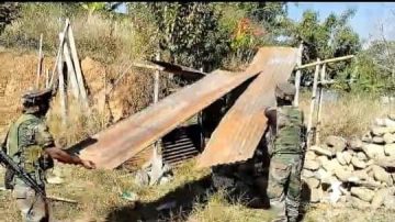 Search Ops conducted, bunker dismantled
