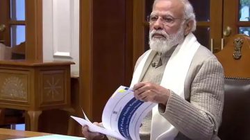 PM Modi holds meeting with top ministers to discuss government’s strategy in Parliament