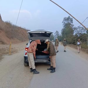 Security Forces assurd movement of vehicles with essential items along national highways