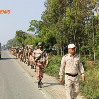281 loaded vehicles escorted under strict security cover