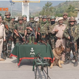 Cache of Arms, Explosives and Ammunition recoveree from Kangpokpi district