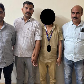 Delhi Crime Branch arrested absconding SBI Bishnupur branch cashier Laishram Monarch Grace from Delhi