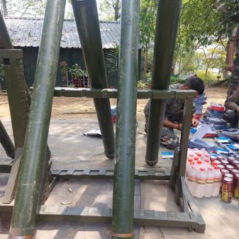 Huge quantity of arms, ammunition and warlike stores recovered along Indo-Myanmar Border in Nagaland