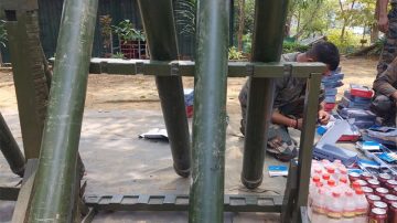 Huge quantity of arms, ammunition and warlike stores recovered along Indo-Myanmar Border in Nagaland