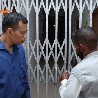 Second Round Of Randomisation Of Evms And Vvpats Completed at Imphal West DC Office Complex