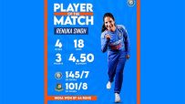 India Defeat Bangladesh By 44 Runs In 1st Women’s T20I At Sylhet