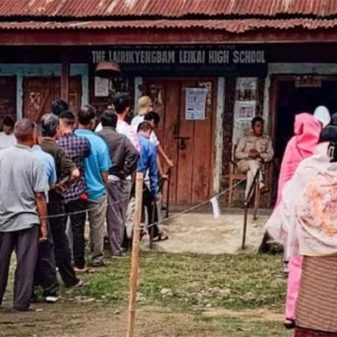 63 per cent turnout till 3.30 pm in Manipur’s two Lok Sabha seats