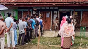 63 per cent turnout till 3.30 pm in Manipur’s two Lok Sabha seats