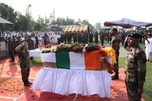 Major M Pritam Singh last rites