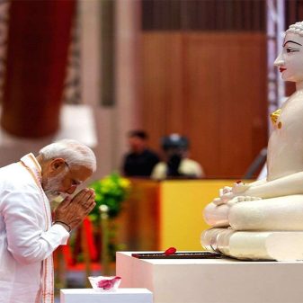 PM Narendra Modi Inaugurates 2550th Bhagwan Mahaveer Nirvan Mahotsav In New Delhi