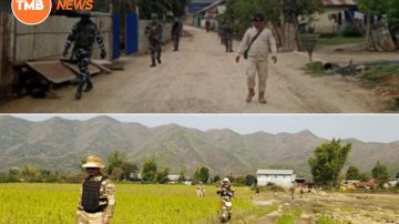 Search Operations and Area Domination conducted at Churachandpur district