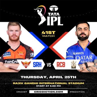 IPL 2024: Sunrisers Hyderabad To Take On Royal Challengers Bangalore In Hyderabad This Evening