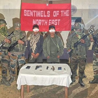 Proscribed UKLF cadres arrested with arms