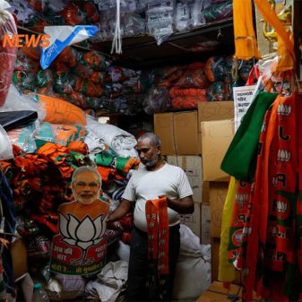Weeks before India election, political merchandise sales pick up
