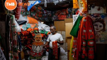 Weeks before India election, political merchandise sales pick up