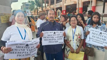 STDCM starts poster campaign soliciting support from Parliamentary election candidates on ST status demand for Meitei